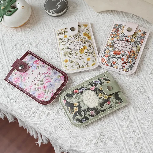 Imagen 2 del producto Cartera con tarjetero extraíble, cartera delgada para tarjetas de identificación con organizador creativo de gran capacidad para tarjetas de crédito, monedero de identificación comercial