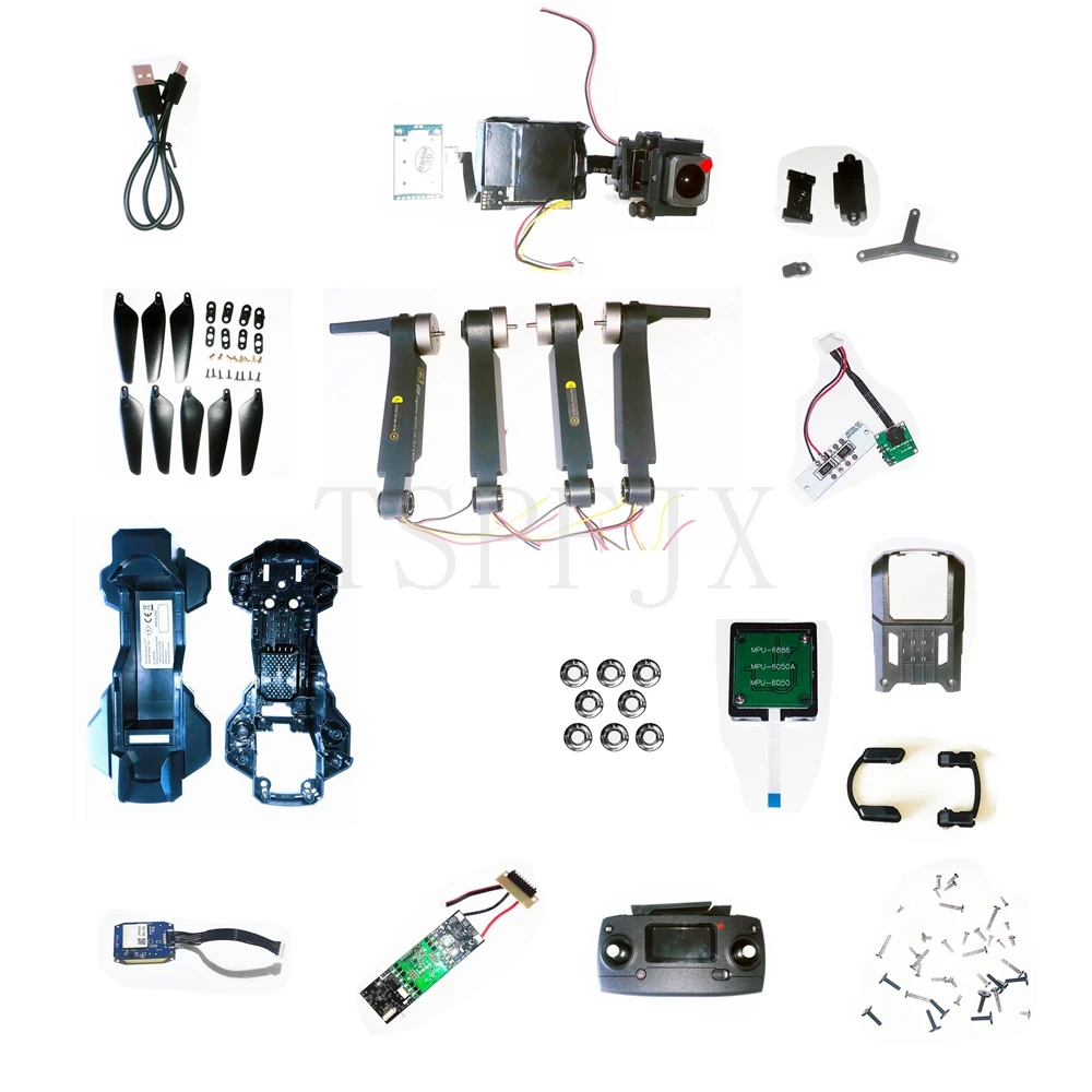 

MJX B12 Bugs 12 EIS RC Quadcopter Запасные части рычаг/лезвие/приемник/пульт дистанционного управления и т. д.