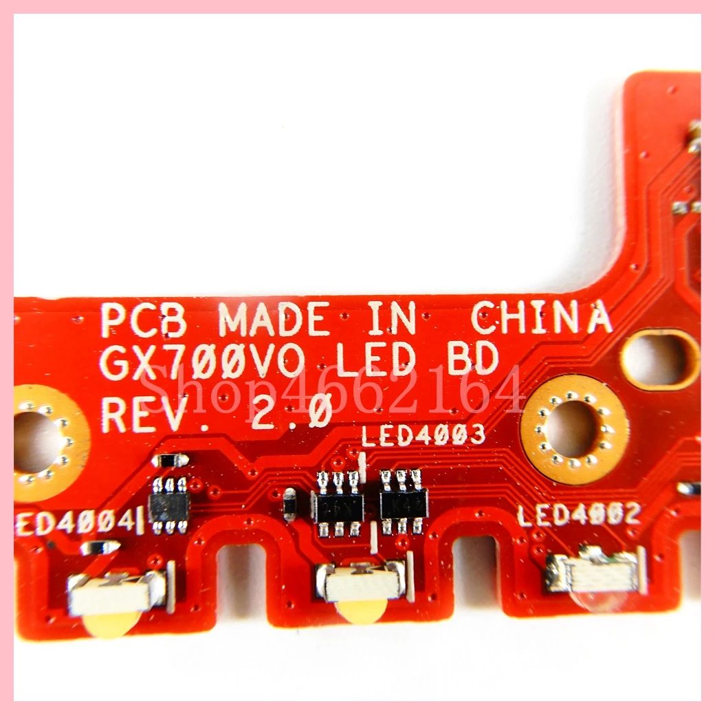 GX700VO LED Board REV2.0 For ASUS Laptop GX700 GX700V GX700VO G701VO G701V IO LED BD