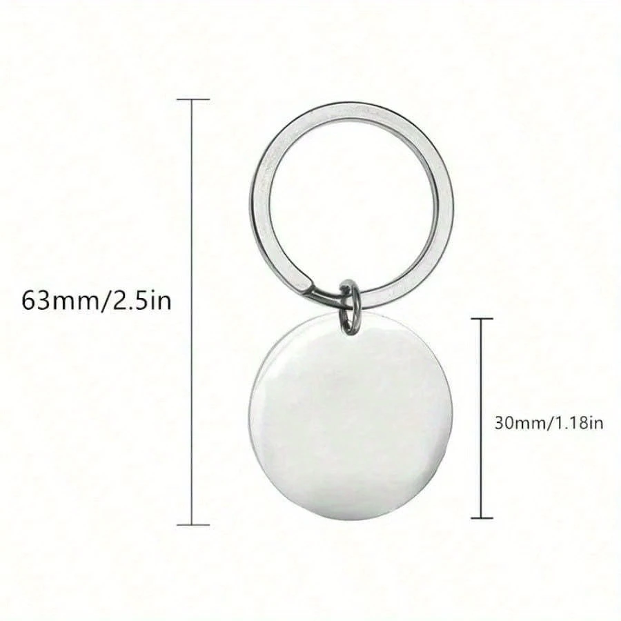 Stainless Steel Nurse Keychain, Angel Design with Spanish "The Best NURSE in The World" Engraving, Ideal Gift for Nurses view 2