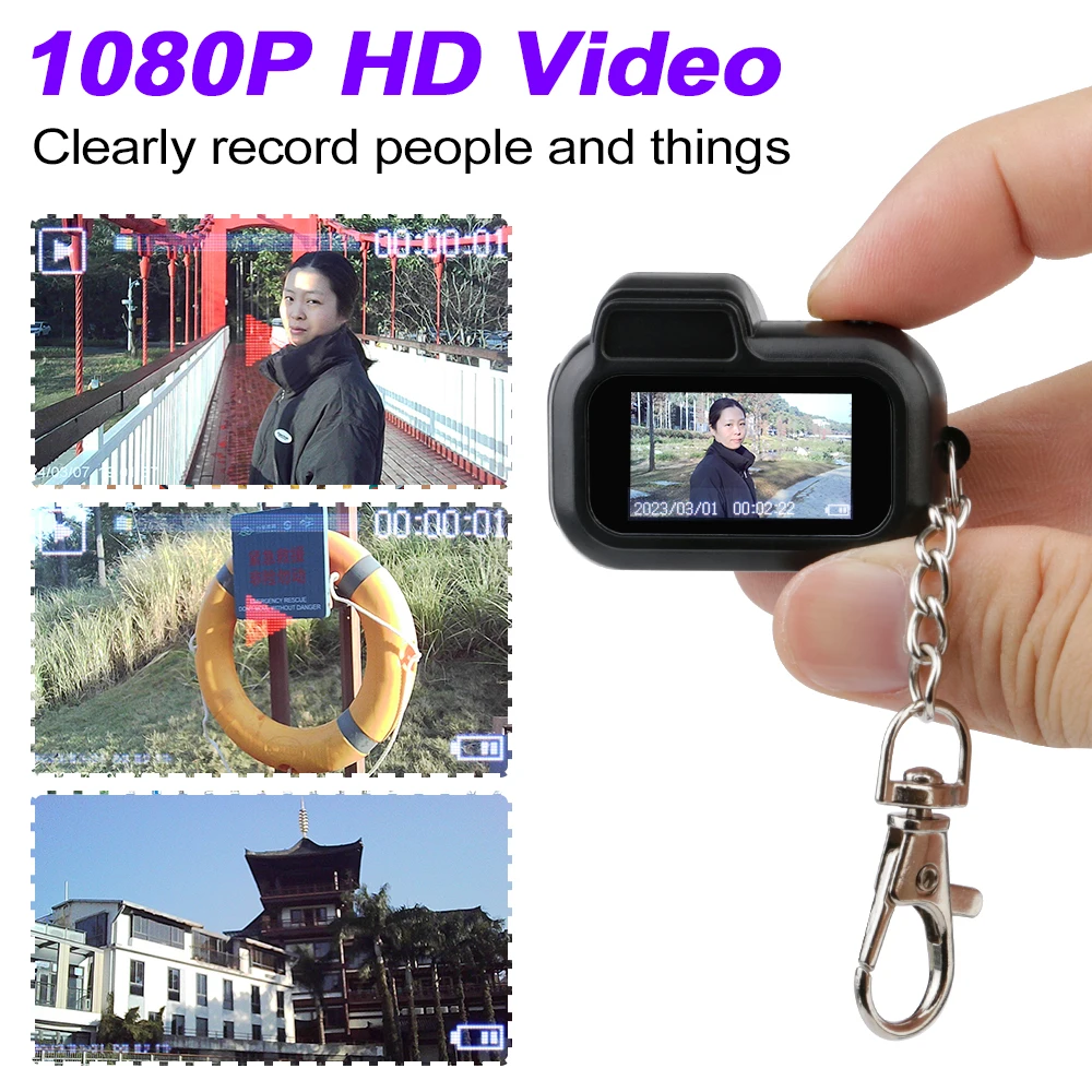 Y3000 Vintage Mini Camcorder Compact Camera for Students Photography Kids Pocket Audio Video Recorder With Screen HD 1080P Cam