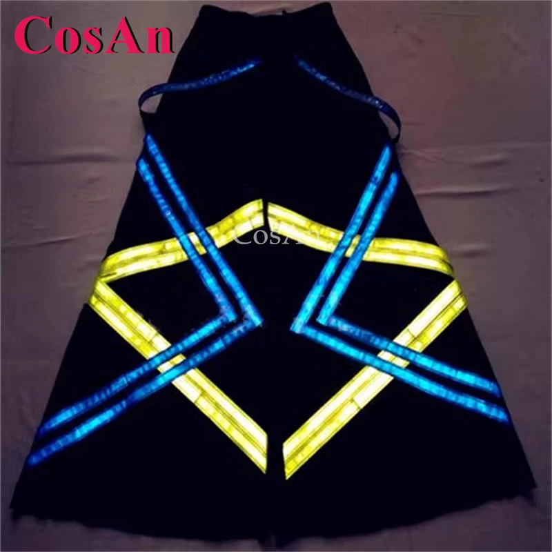 

CosAn модные светоотражающие брюки-клеш, брюки Reaper Phat, красивые танцевальные брюки Melbourne Shuffle Ghost для унисекс, новинка