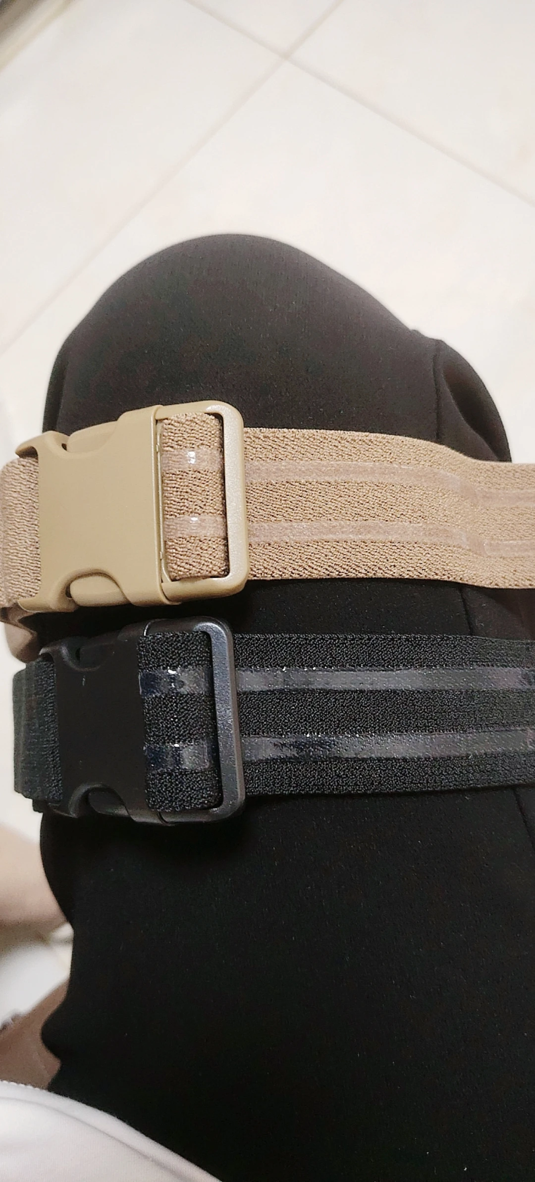 Tmc2955 taktisches Oberschenkel Drop Bein hängendes Holster Ersatz Gummiband Verband gurt rutsch festes Nylon für qls 19 22 g17 m9 – Detail 4