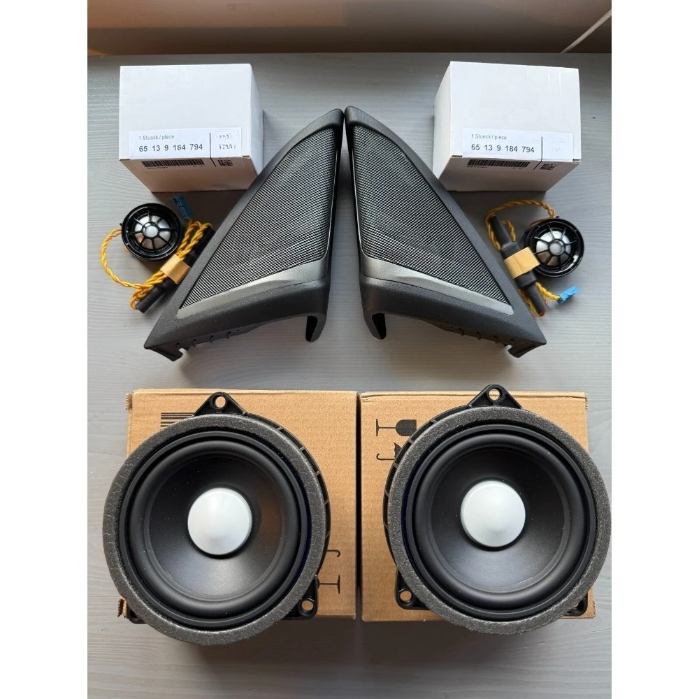 

6 Pcs Higher Quality Tweeter Speakers For BMW G30 G31 F90 HK Brand DOOR SPEAKERS TWEETERS SET RETROFIT