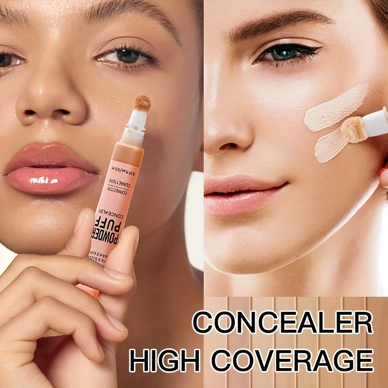 คอนซีลเลอร์กันน้ำและกันน้ำมันอูชาส มีให้เลือก 12 สี มีน้ำหนักเบา ระบายอากาศได้ดี และให้การปกปิดที่เรียบเนียนและสม่ำเสมอ