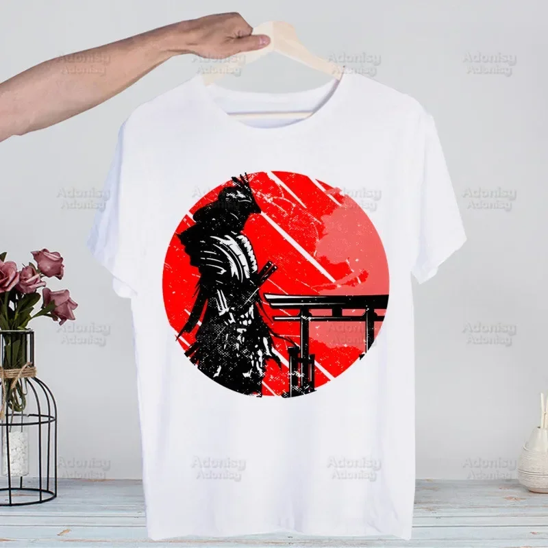 Japanese Style Bushido Japan Samurai Spirit Men T Shirt Fashion Tshirt Summer Novelty Short Sleeve T-shirt Men Funny Tops