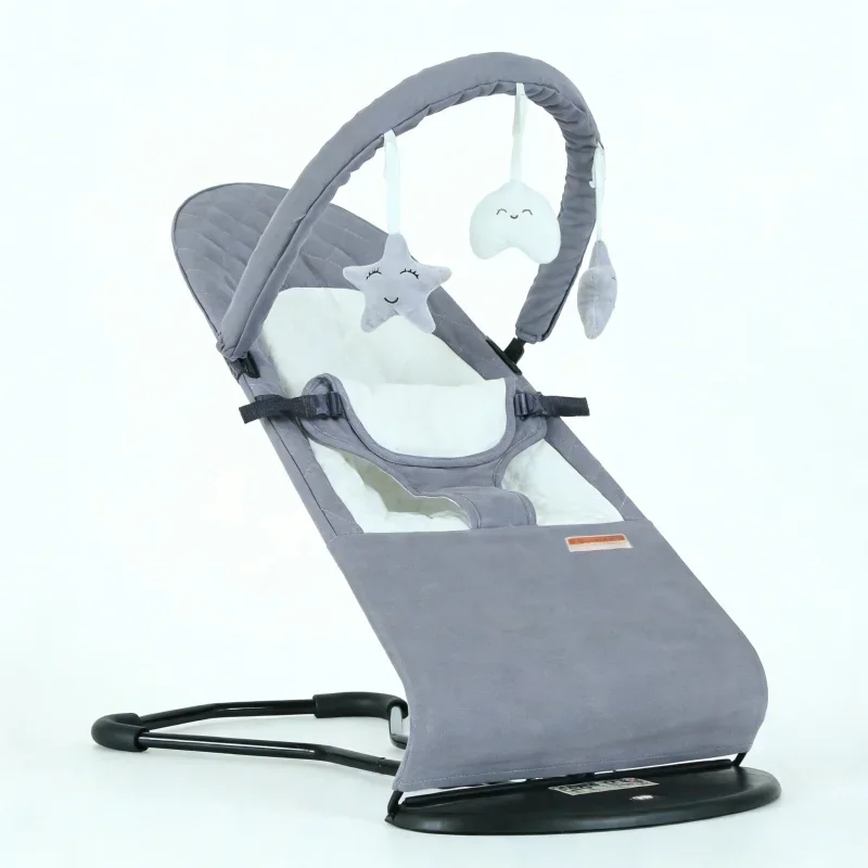 

Folding Baby Rocking Chair Infant Cradle Bed Portable Newborn Recliner Soothing Sleeping Aid Toddler Bouncer Seat for Baby Care