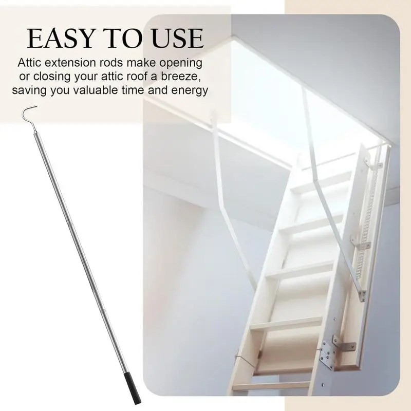 Attic Stair Pull Kit Efficient Attic Stair Parts Ladder Pull System Kit Portable Ladder Accessories For Home Improvement