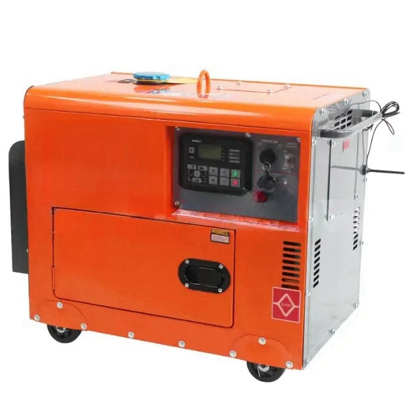 YHS-PT-001 3kw 4.6kw 5kw 5.5kw 6kw 6.5kw 7kw 7.5kw 8kw 10kw Portable Silent Diesel Generator Electric Motor