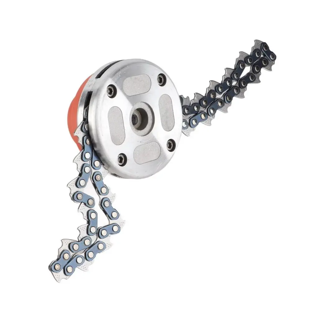芝刈り機アクセサリー草刈り機ヘッド厚みのある高硬度芝刈り機ヘッド耐衝撃性M10チェーン芝刈り機ヘッド