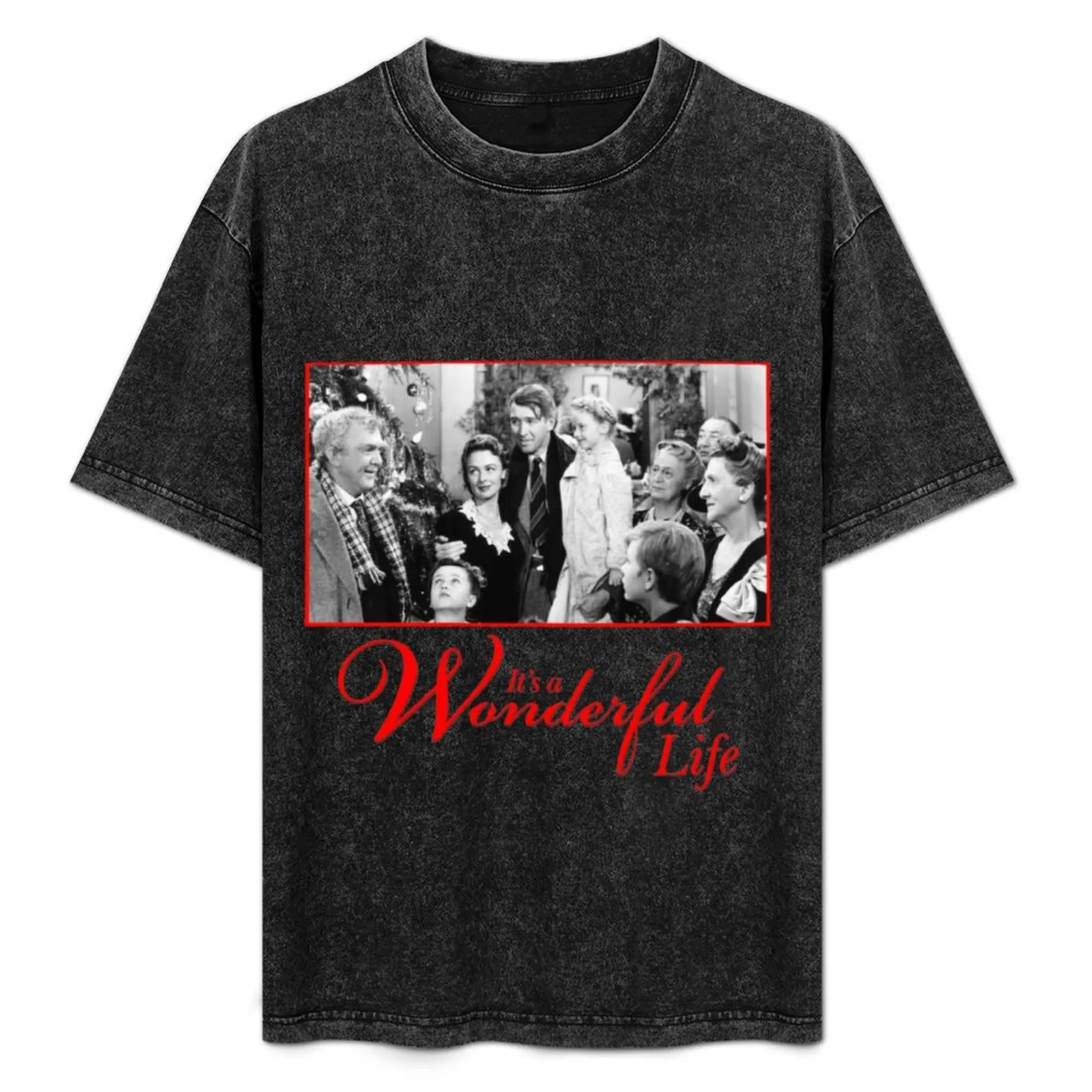 

It's a Wonderful Life| Perfect Gift T-Shirt cotton t shirt man black cotton t-shirt plain for man package T-Shirt