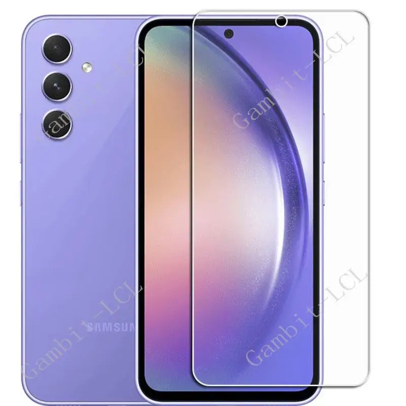 Protecteur d\'écran, 2 pièces, Film en verre trempé Original pour Samsung Galaxy A54 5G 6.4 \