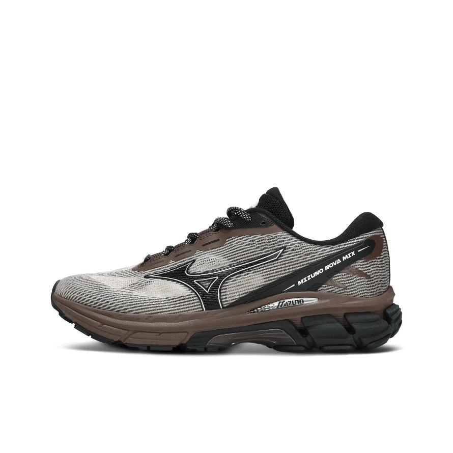 Mizuno NOVA MIX Running Shoes Unisex Low Top Black/Gray D1GH240505