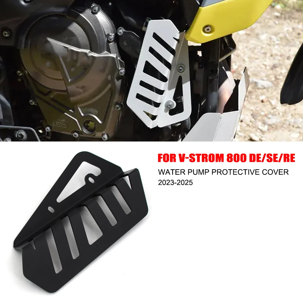 

Для Suzuki V-Strom 800 DE/SE/RE 2023-2025 новые аксессуары для мотоциклов 800DE 800SE алюминиевая защита водяного насоса, совместимая
