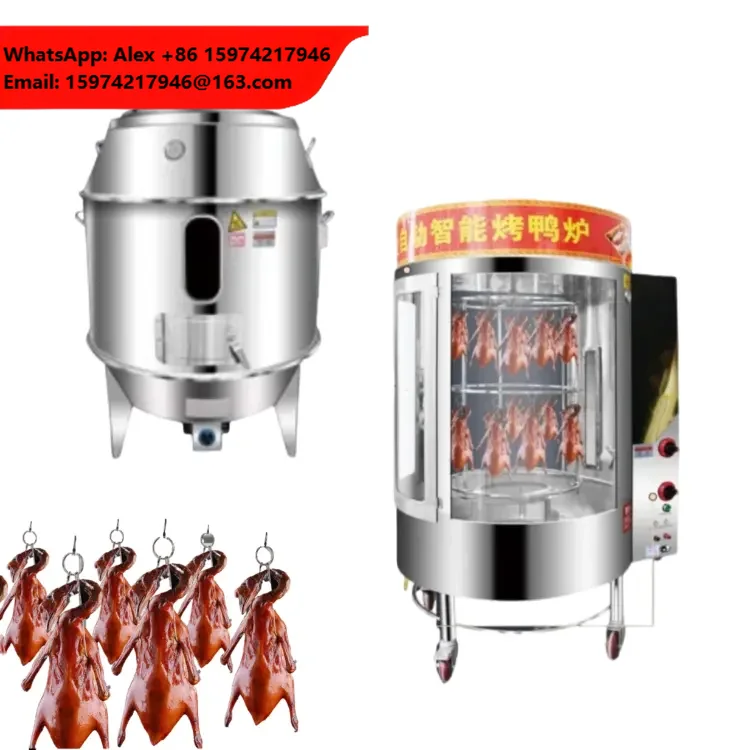 Bakery Beijing Charcoal Peking Chinese Electric Gas Equipment Jacket Roaster Baking Commercial Chicken Roast Duck Oven Machine