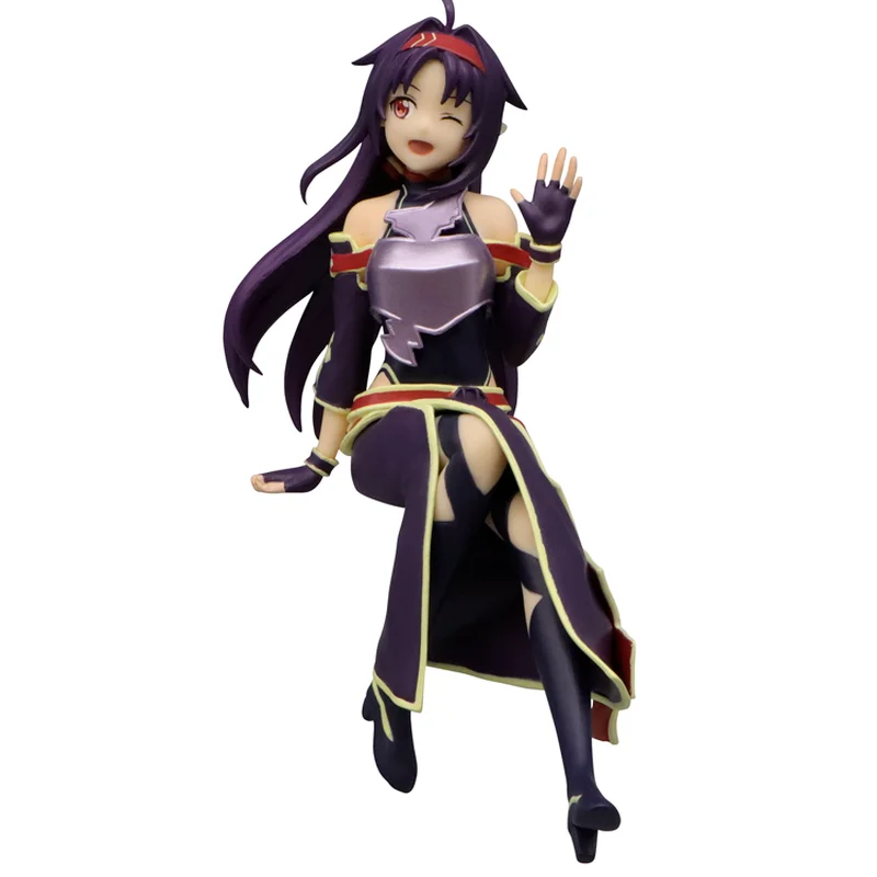 Original  Sword Art Online Konno Yuuki Noodles Stopper Figure Anime Action Figures Toys For Boys Girls Kids Gift