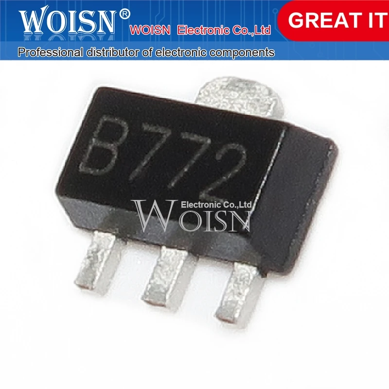 50pcs 2 sb772 b772 sot-89