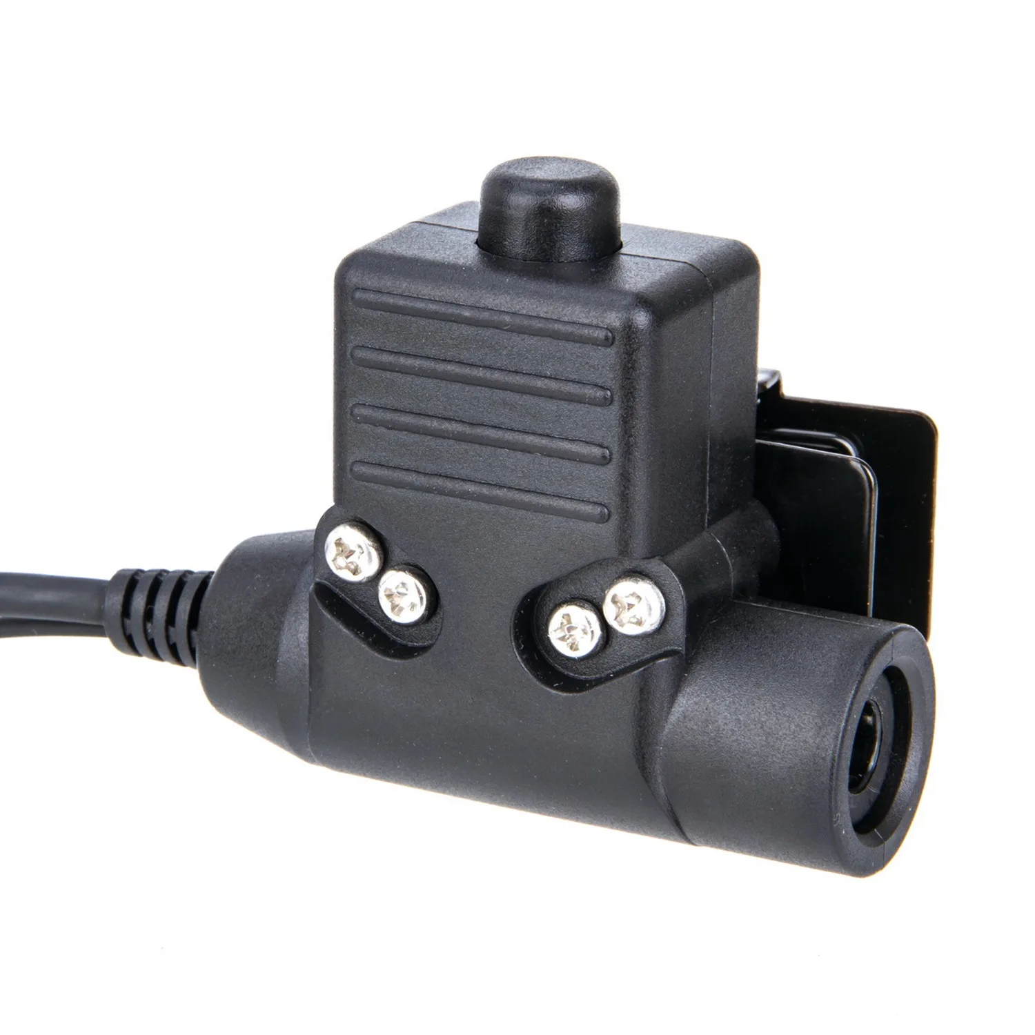 Microfone do dedo do telefone móvel, interruptor chave do auricular do PTT, U94, 3.5mm