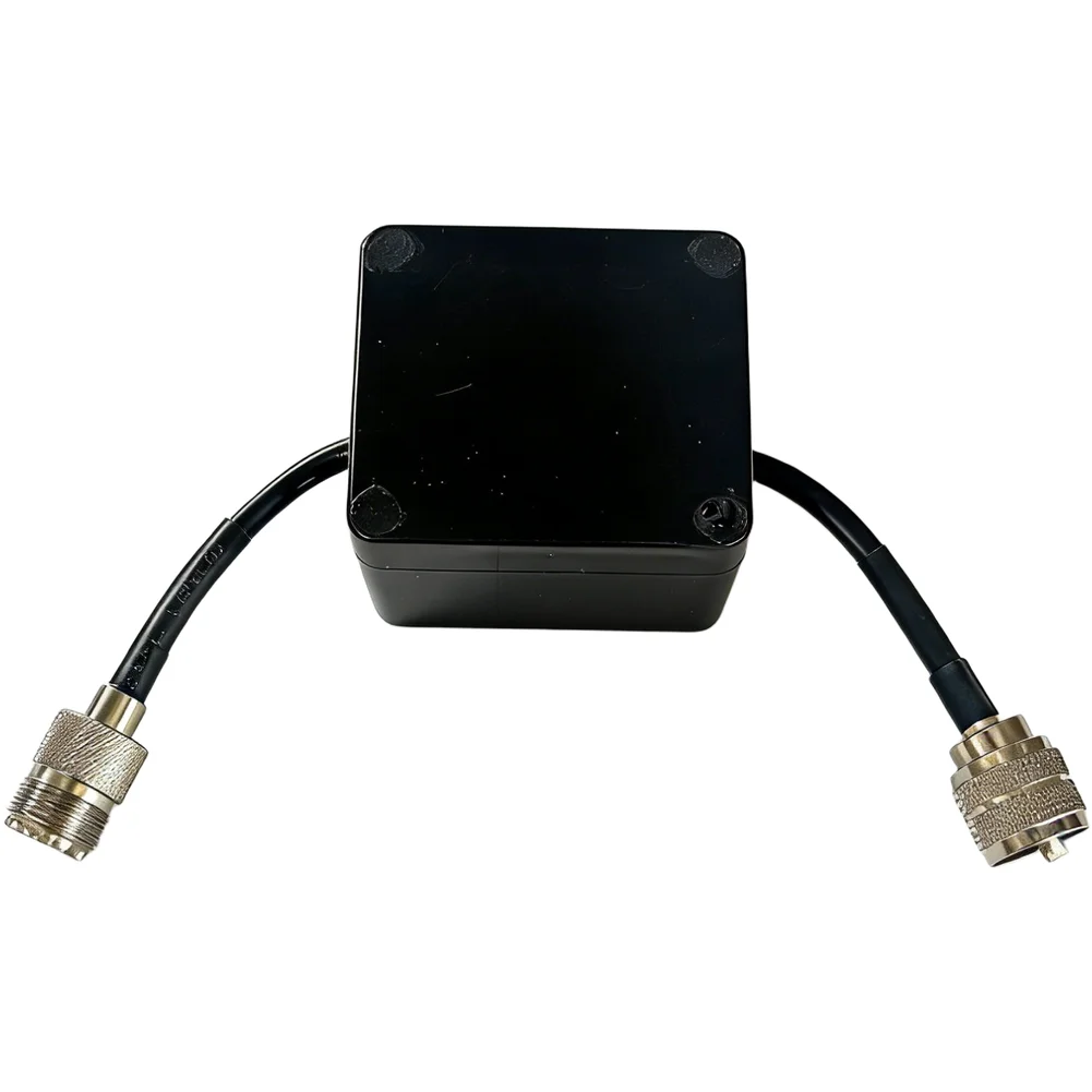 EM25 Ferrite Core Choke Coil with Drop Resistant ABS Casing for HF Radio Use 1:1 Current Balun PL259 SO239 Compatibility