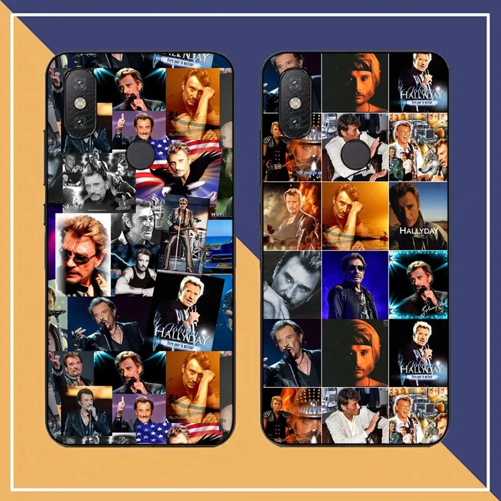 Johnny Hallyday Music Phone Case For Redmi Note 4 X 5 A 6 7 8 T 9 9S 10 11 11S 11Epro Poco M3 pro