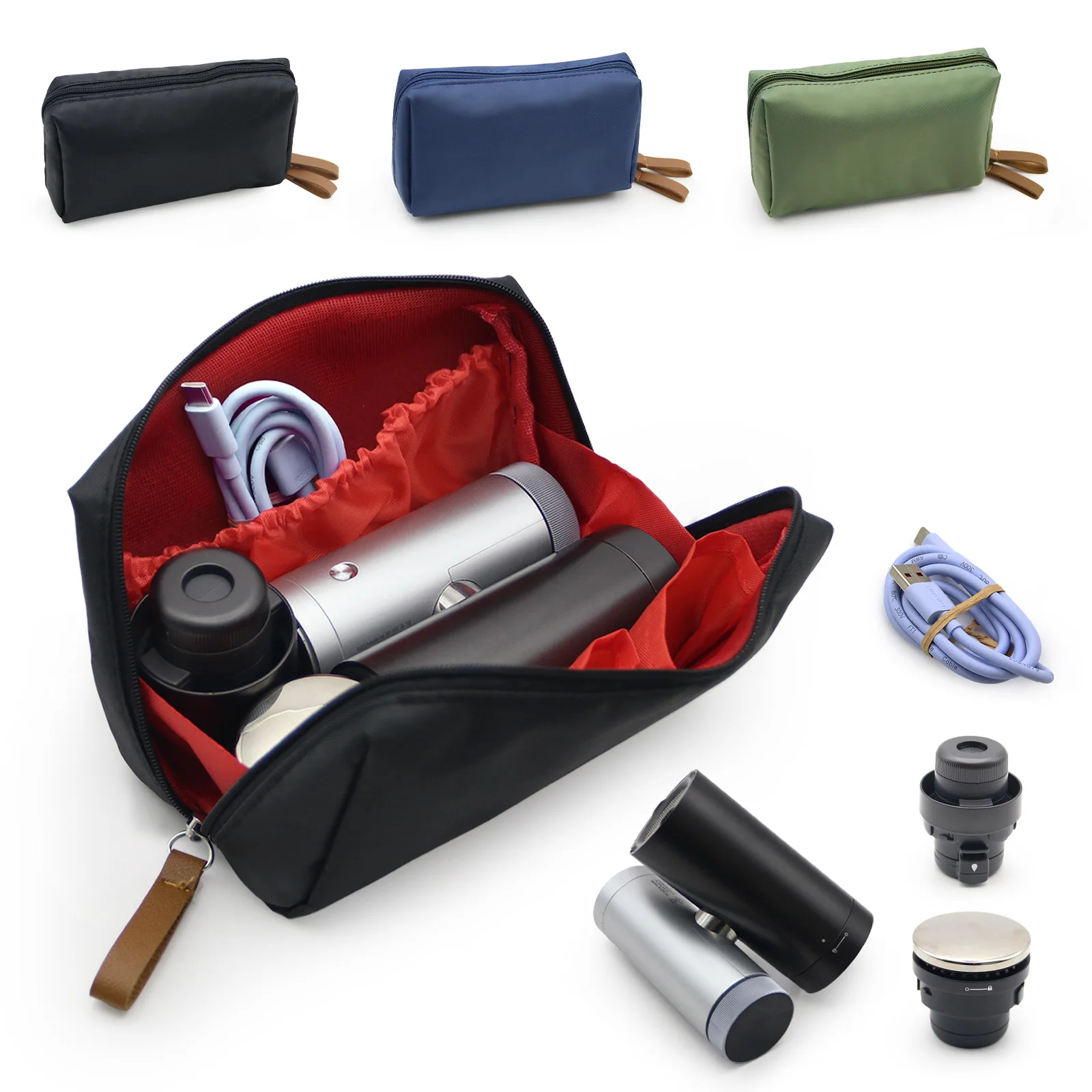 Portable Nylon Travel Case For Shark ChillPill FA02X Cooling Fans Storage Bag For Versatile Color Options Scratch-resistant Part