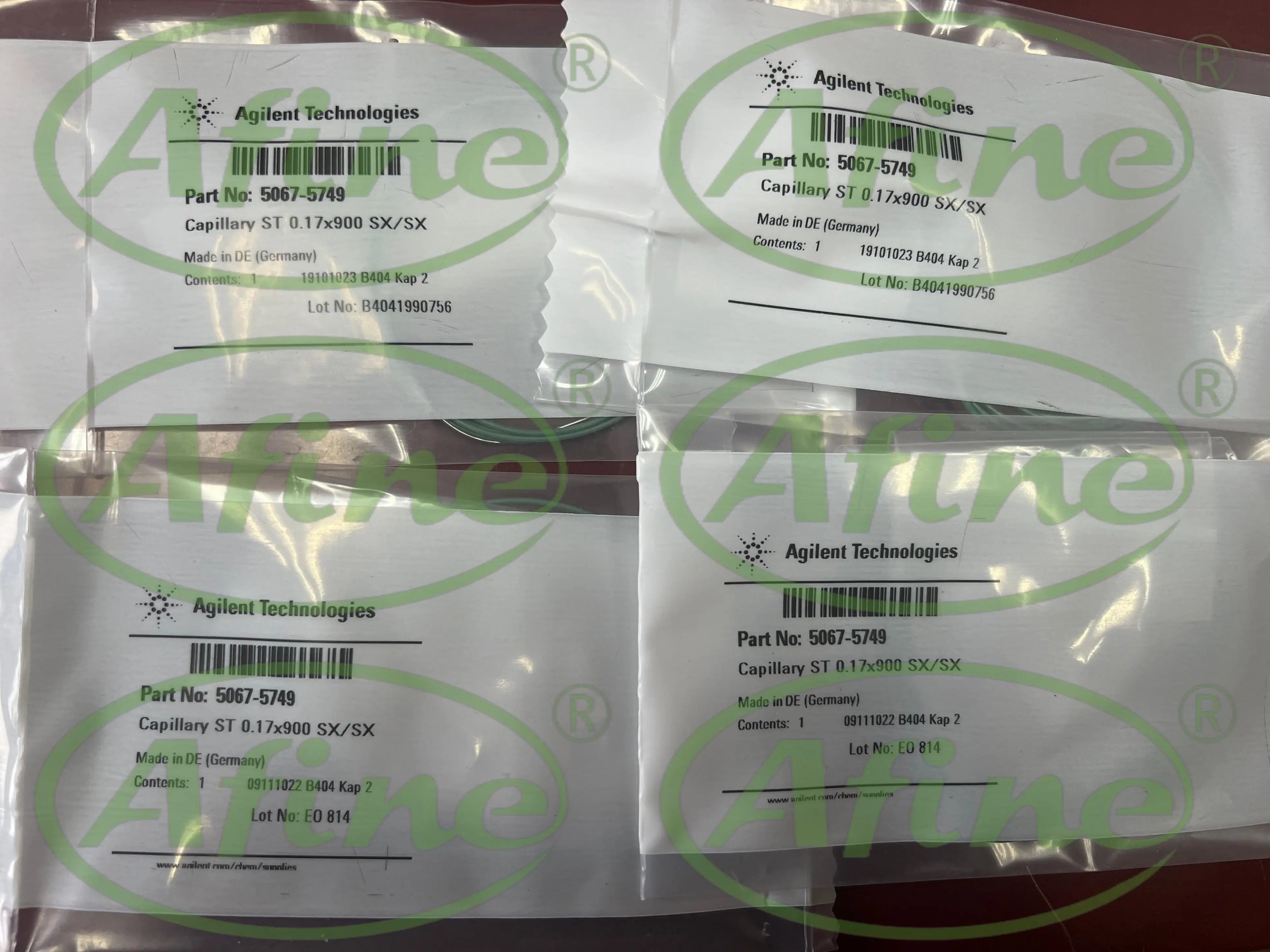 

AFINE Agilent Capillary Stainless Steel, SX/SX ns/ns 5067-5749 (0.17 x 900 mm) 5067-5750 (0.17 x 600 mm)