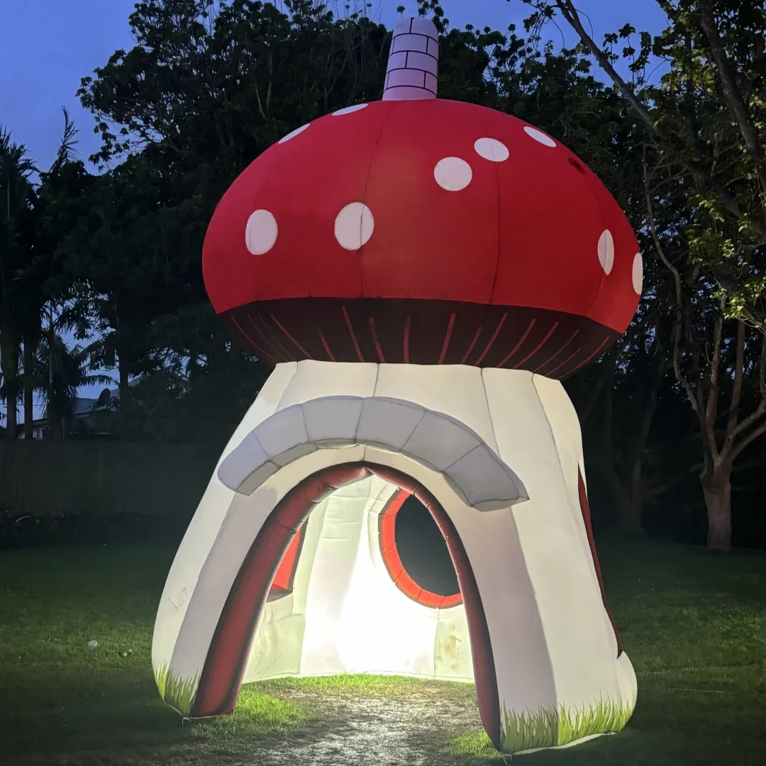 Gigantische opblaasbare paddestoel doom tent luchtblaas cartoon plant boog buiten evenement decoratie rekwisieten voor tentoonstelling nachtclub
