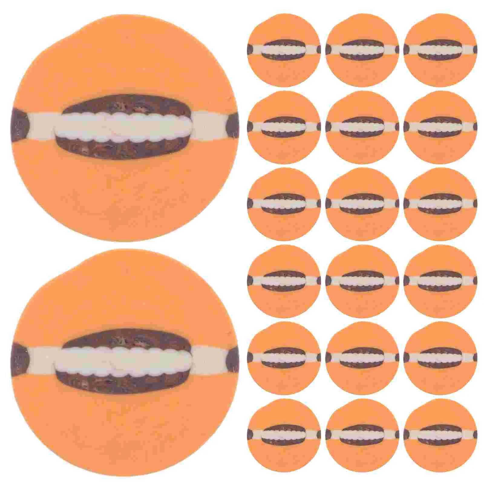 70 pièces Football caoutchouc bureau animaux pour enfants salle de classe gomme mignon gommes amusant