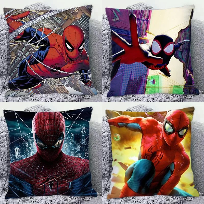 

Spiderman pillow Avengers Marvel living room sofa super soft cushion cover suitable for home room decoration children's gift