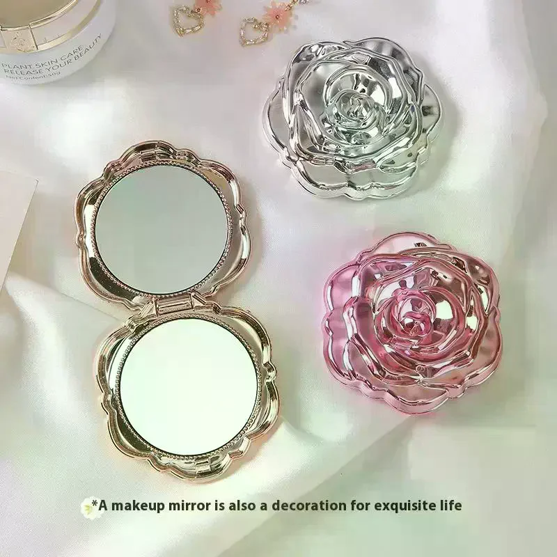 1pcs 도구 휴대용 미니 화장품 거울 레트로 장미 꽃 - Beauty Rose Makeup 리뷰 및 가격