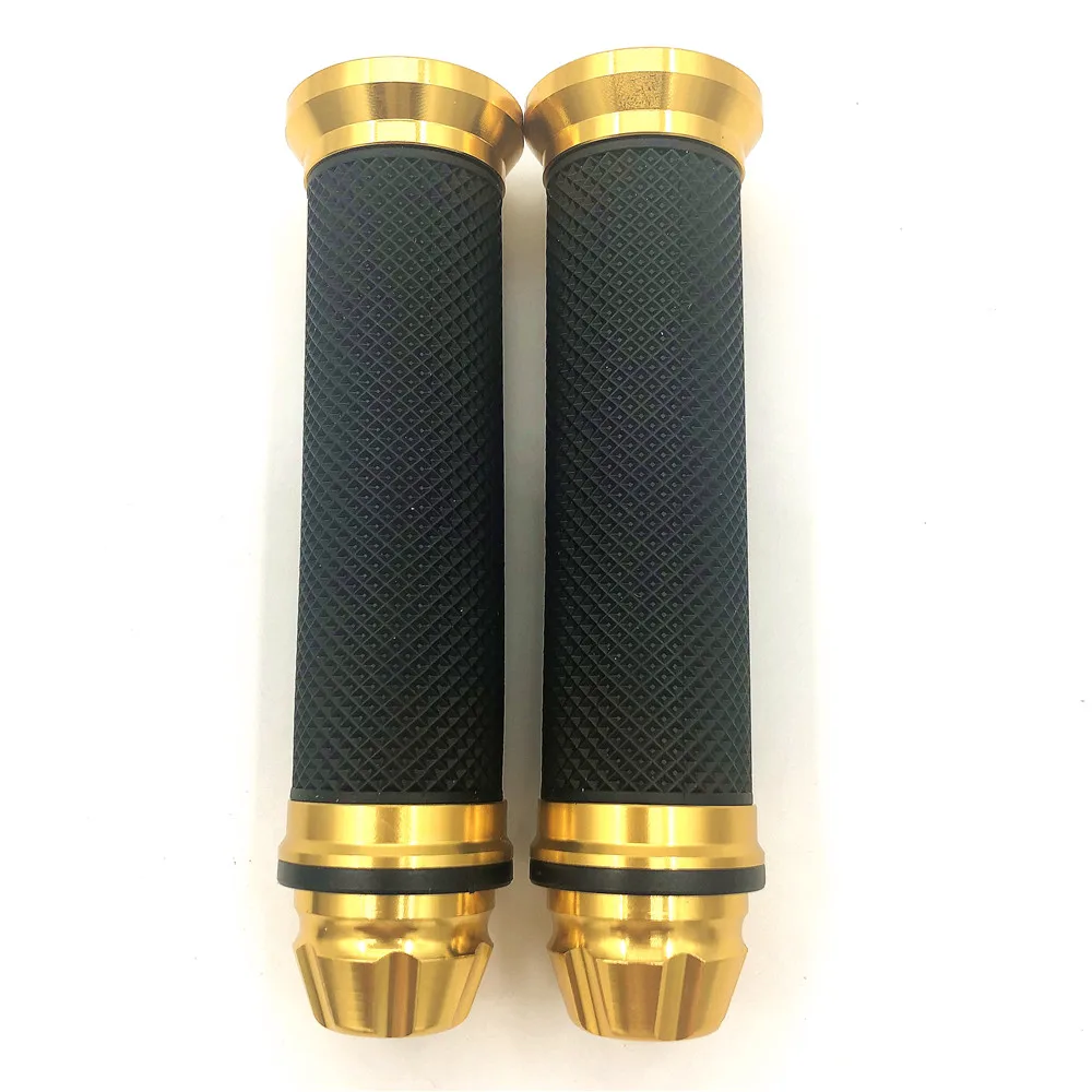 Motorcycle grips hand rubber pedal biker scooter handlebar grips modified handlebar throttle turn Grip Settle Handle Grips