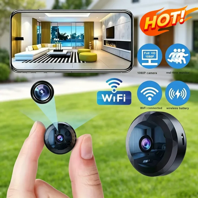 A11 Mini WiFi Camera 1080P HD Wireless Security Camera Security Protection Voice Video Surveillance Night Version Camcorder