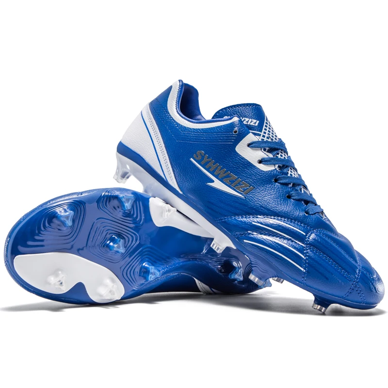 

2025 Football Shoes Professional Soccer Shoes TF Broken Nail Teenagers Durable Looking HighTops Training Shoes Adult Outdoors No