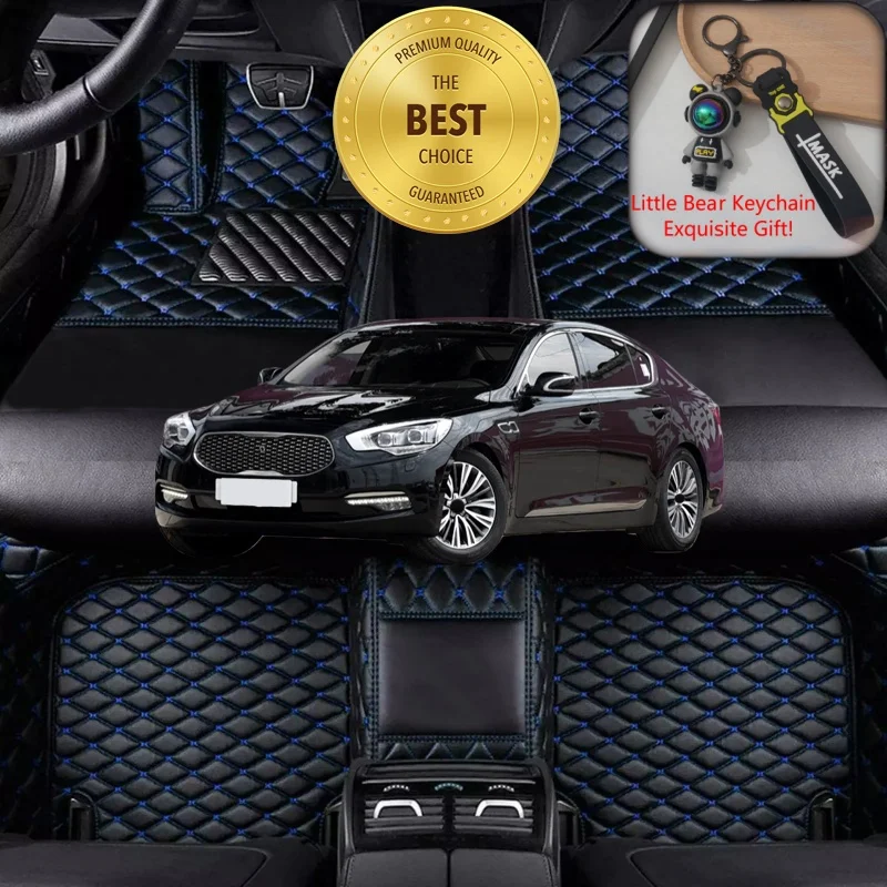 

Customized Fit for Kia K9 2012-2026 Car Floor Mats Car Accessories Tailored Luxury Auto Carpet Liner Mats Left/Right-hand Drive