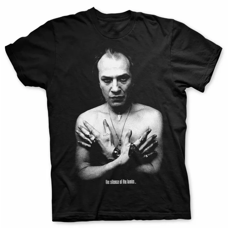 Buffalo Bill Silent Lamb 1991 Serial Killer Hannibal M Ä Nner Men's T-shirt Loose Breathable Top