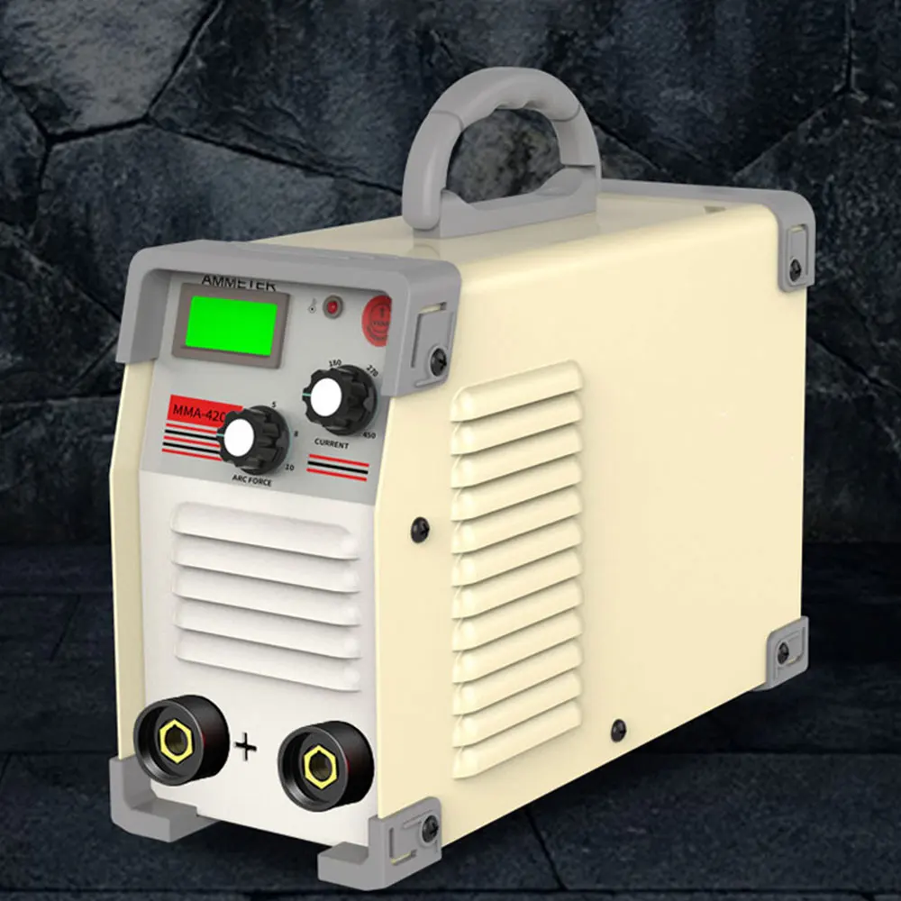 Portable 220v Electric Welding Machine Small IGBT MMA-420 Inverter DC Welding Machine for Household Use