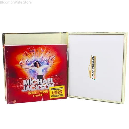 Imagen 2 del producto MJ Michael Music CD Greatest Hits Album Rock with You 3 uds grabación de música sin pérdidas Walkman coche banderas de sonido colección de cajas