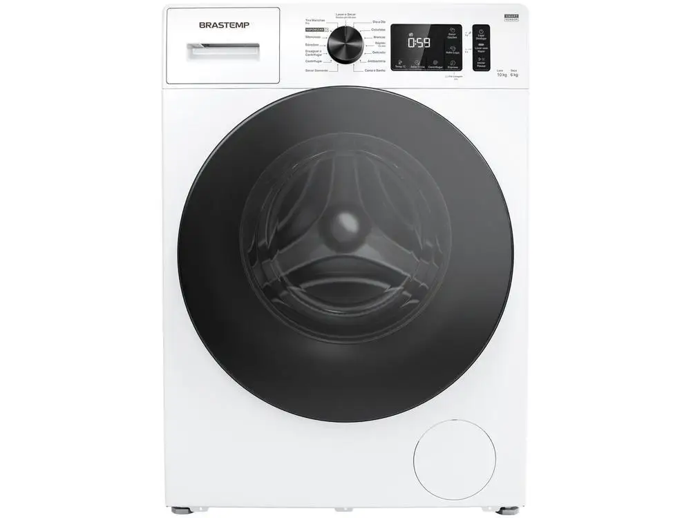 Lava e Seca Brastemp 10Kg BNO10AB Inverter Quente - 110V