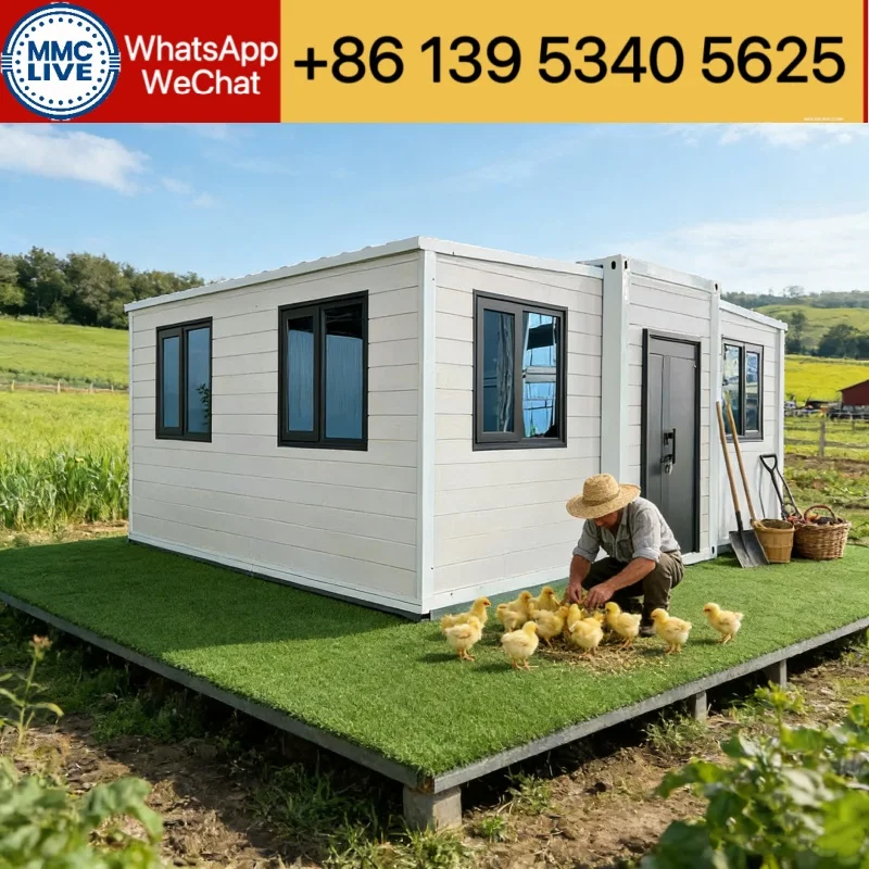 

MMC профессионально настраивает Apple Hut на 30 футов, мобильные семейные сборы, уличный контейнер для дома на продажу.