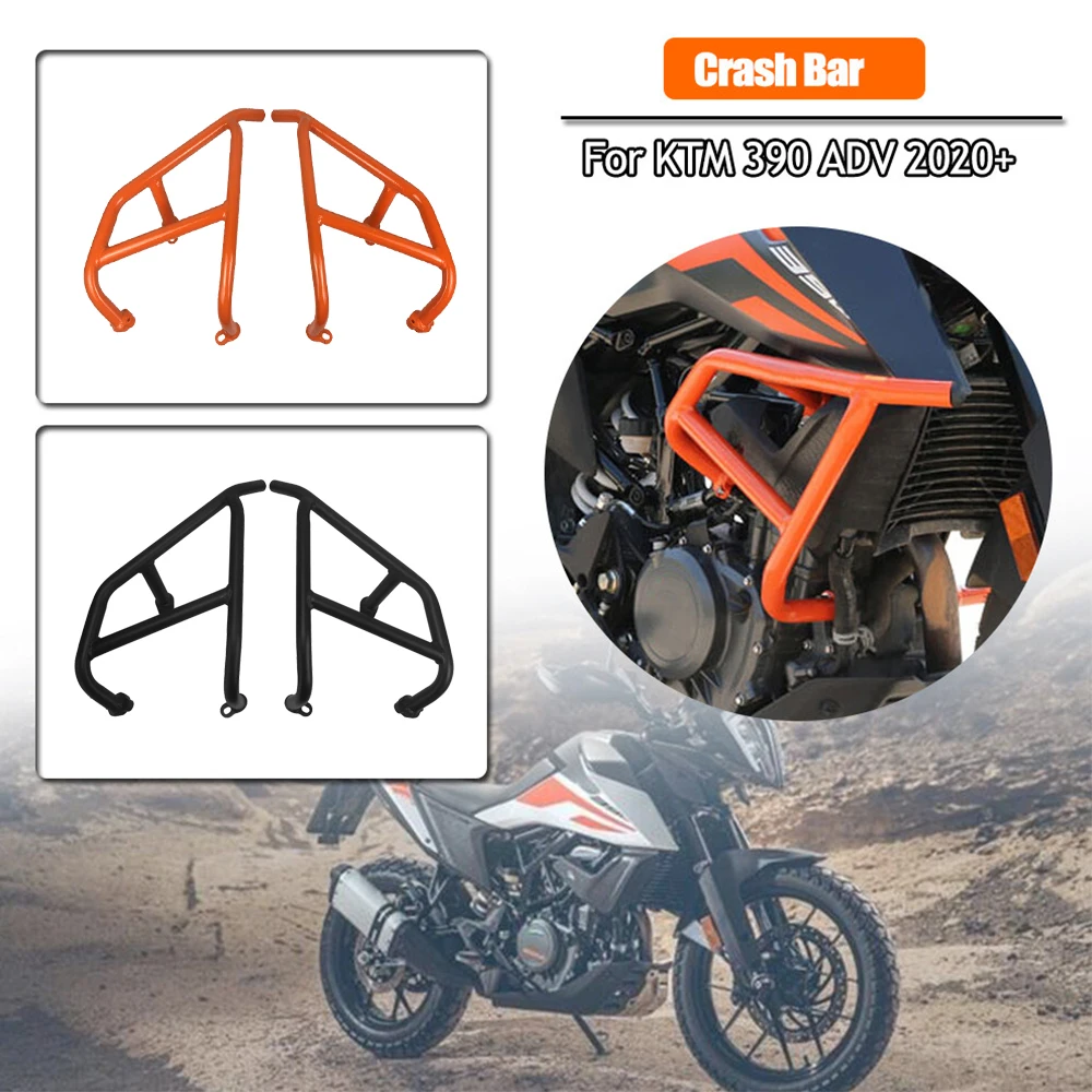 For KTM 390 ADV Engine Guard Crash Bar Motorcycle Accessories Bumper Fairing Falling Protection for Duke 390 Adventure 2020-2023