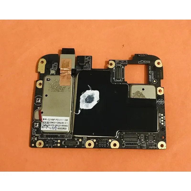 Original Mainboard 8G RAM+128G ROM Motherboard For UMIDIGI BISON Pro Helio G80 Octa Core 6.3'' FHD Free Shipping