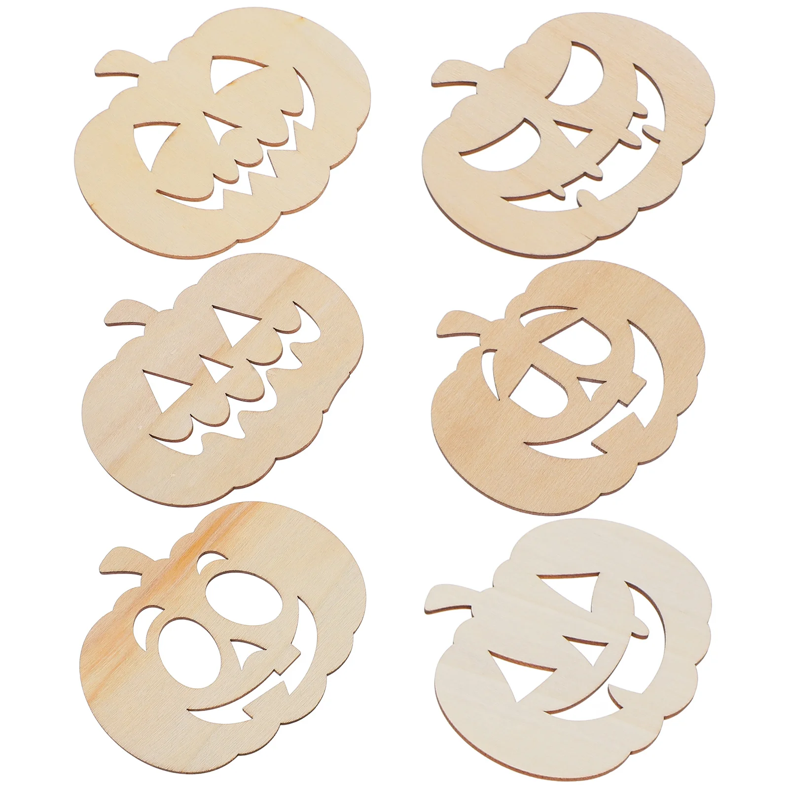 

12Pcs Wooden Pumpkin Slices Blank Smooth Surface DIY Craft Supplies Halloween Decoration Unfinished Wood Pumpkin Tags Rustic