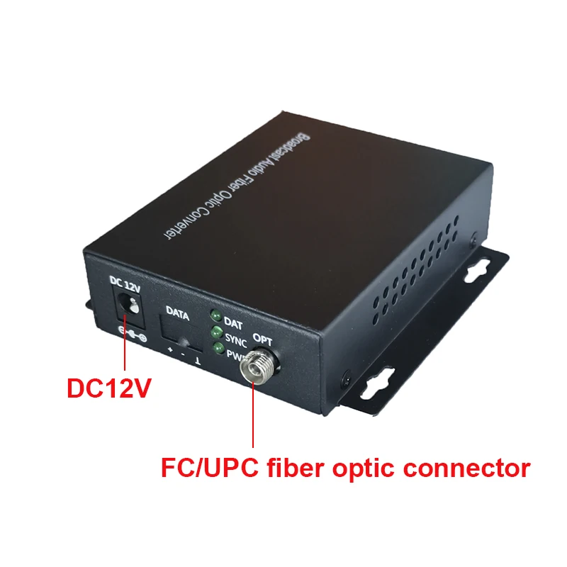 2 channel bidi  rca to fiber extender 2 channel broadcast fibre optic multiplexer fibre optic audio media for broadcast system