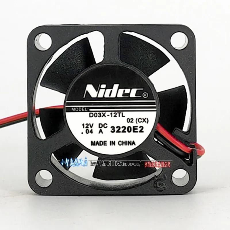 ORIGINAL D03X-12TL 12V 0.04A 3010 30*30*10mm KIPAS PENDINGIN BARU RADIATOR