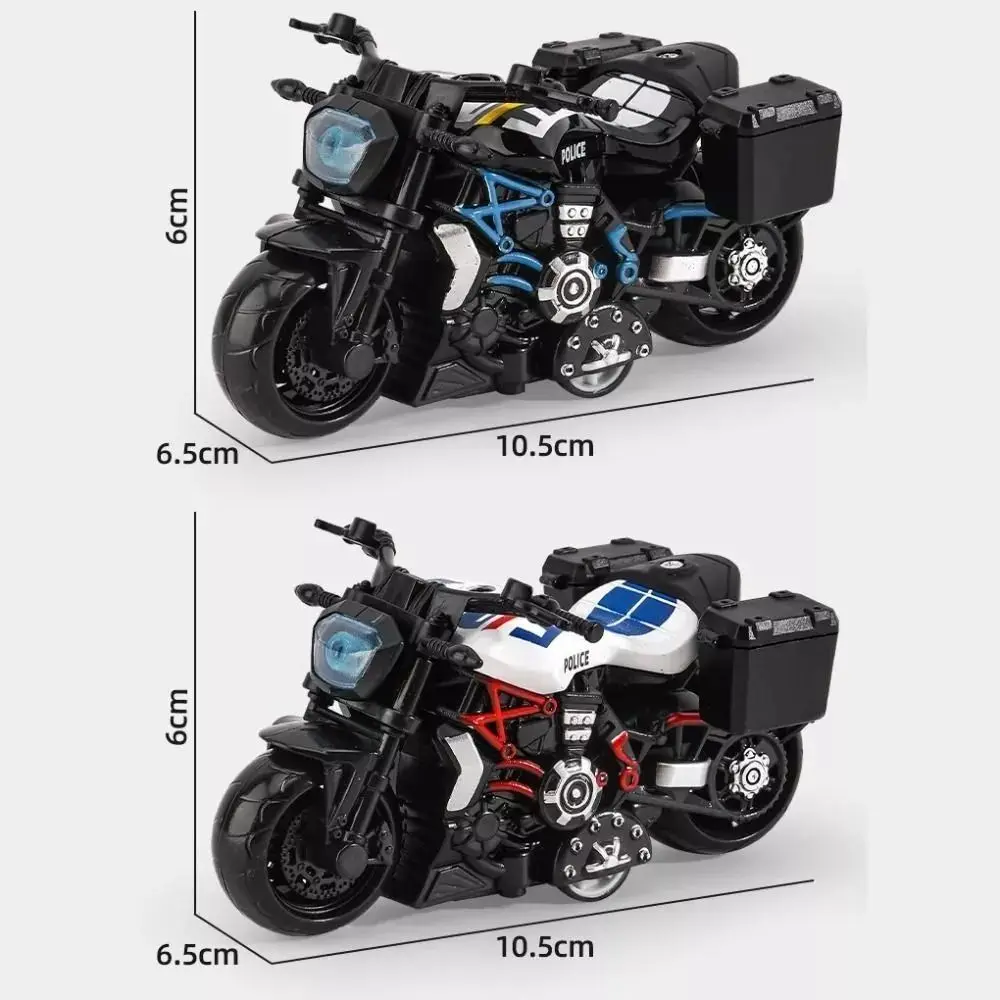 New Kids Simulation Motorcycle Model Toys Retro Style Mini Alloy Cake Decoration Movable Simulation Modeling Traffic Toys