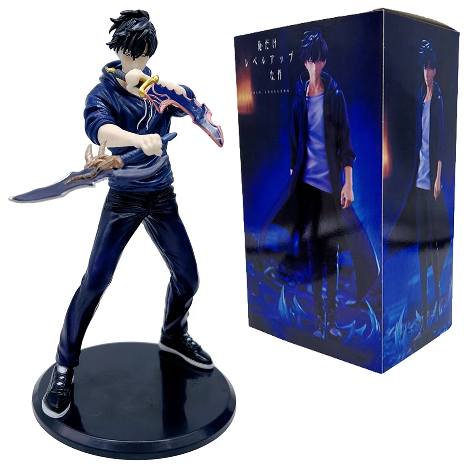 Prezent na Boże Narodzenie Dostępny od ręki Figurka Shadow King Sung Jinwoo Cheng Xiaoyu Model do trzymania w ręce Ozdoba na biurko Kolekcja anime Model Prezent
