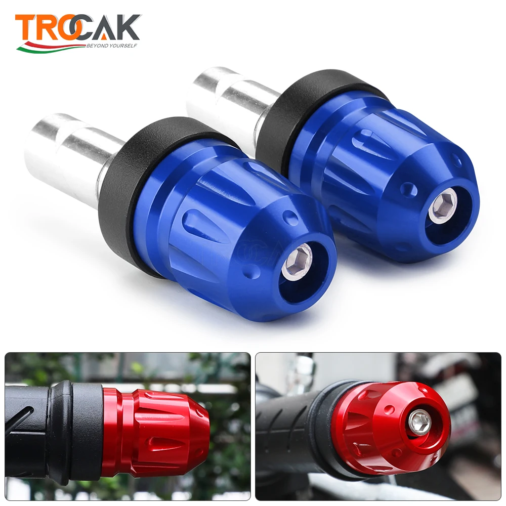 For Yamaha TMAX560 Tech Max Tmax TMAX530 SX DX Motorcycle Handlebar Grips Handle Bar Cap End Plugs Counterweight Cap Cover