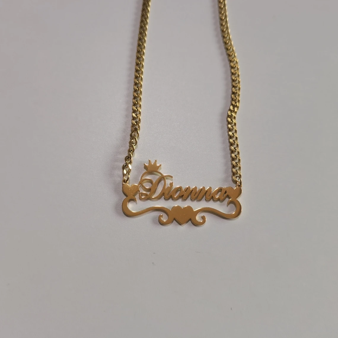 Custom Cubaanse Ketting Vlinder Naam Ketting Vrouwen Meisje Sieraden Gepersonaliseerd Roestvrij Staal Gouden Kleur Hart Lint Naam Ketting