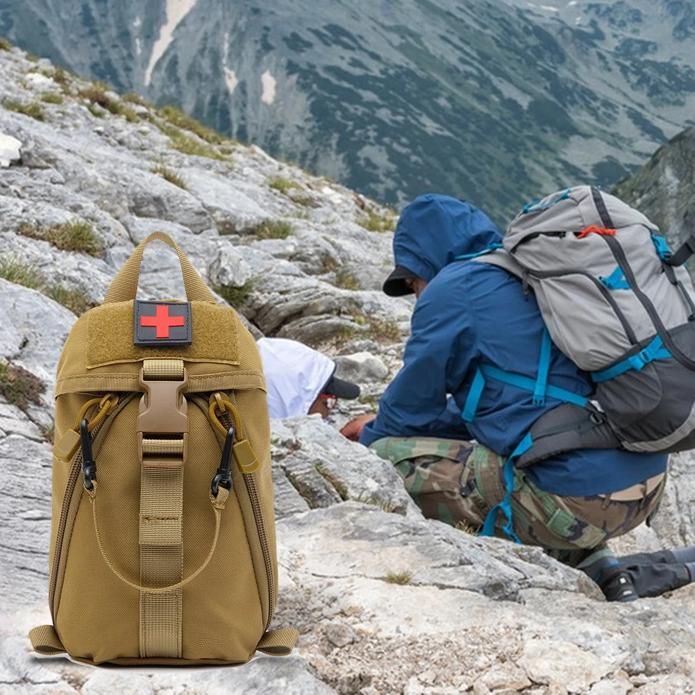 

Nylon Empty First Aid Bag Medical Pouch Trauma Medic Bag EMT Pouch First Aid Pouch for Outdoor Hiking Camping Travel