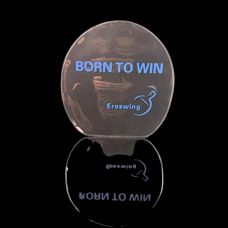 Eroswing Профессиональная резиновая защитная пленка для настольного тенниса, антистатический прозрачный чехол для перевернутой резины